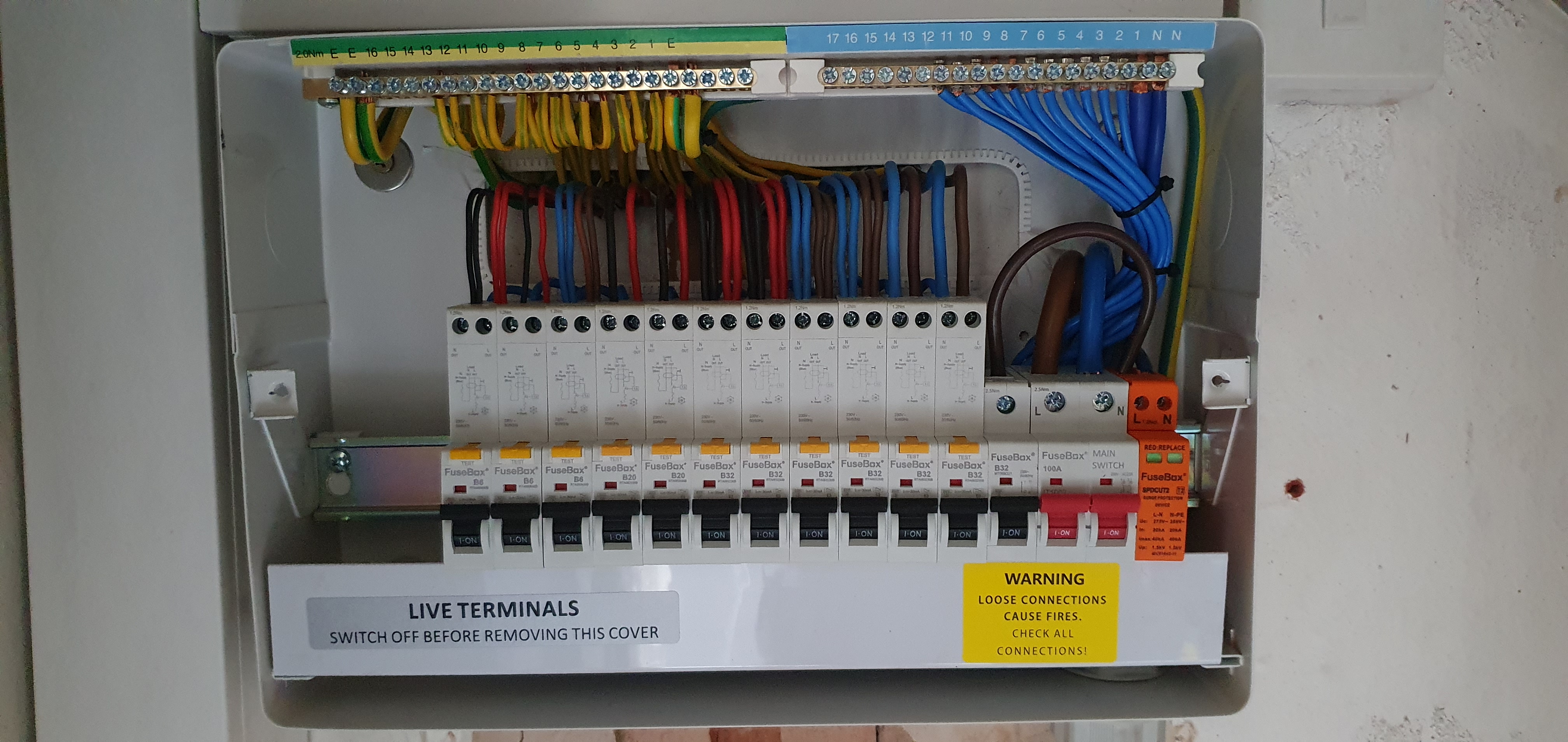 Consumers unit Upgrade