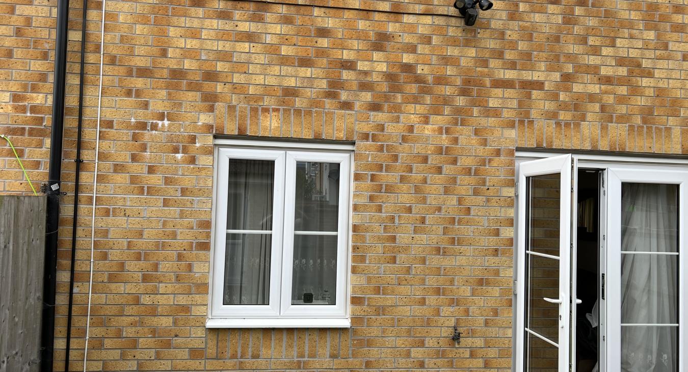 Ring Security light/camera installation in Corby by DNA Electrical 